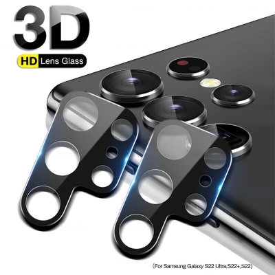 Picture of Samsung Galaxy S23 Ultra 5G  3D Full Camera Lens Protector Flexible Tempered Camera Lens Protector Film
