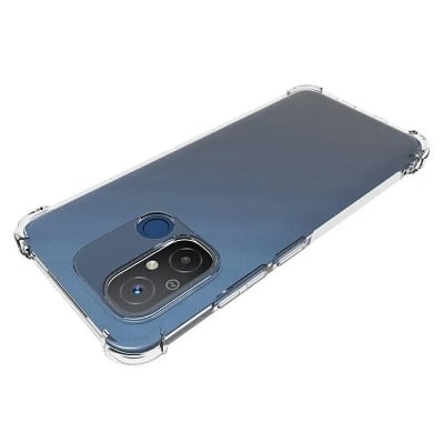Picture of for redmi 12c / poco c55 soft clear transparent  back cover
