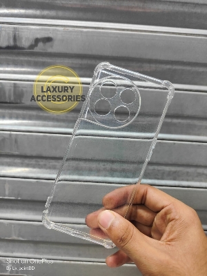 Picture of transparent back cover for One Plus 11/One Plus 11R