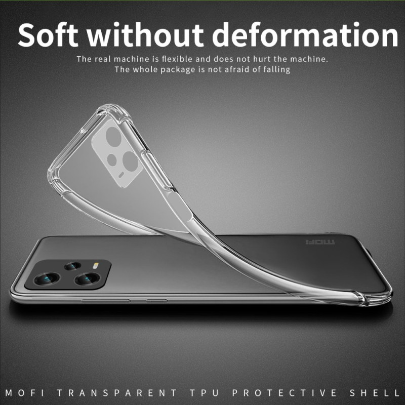 Picture of transparent back cover for redmi note 12 pro plus