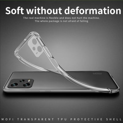 Picture of transparent back cover for redmi note 12 pro plus