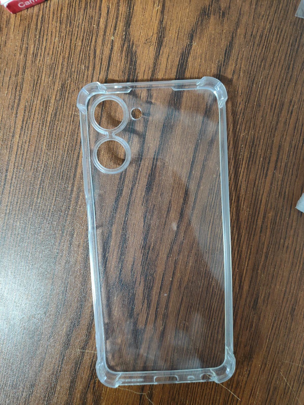 Picture of transparent back cover for Realme 10 Pro