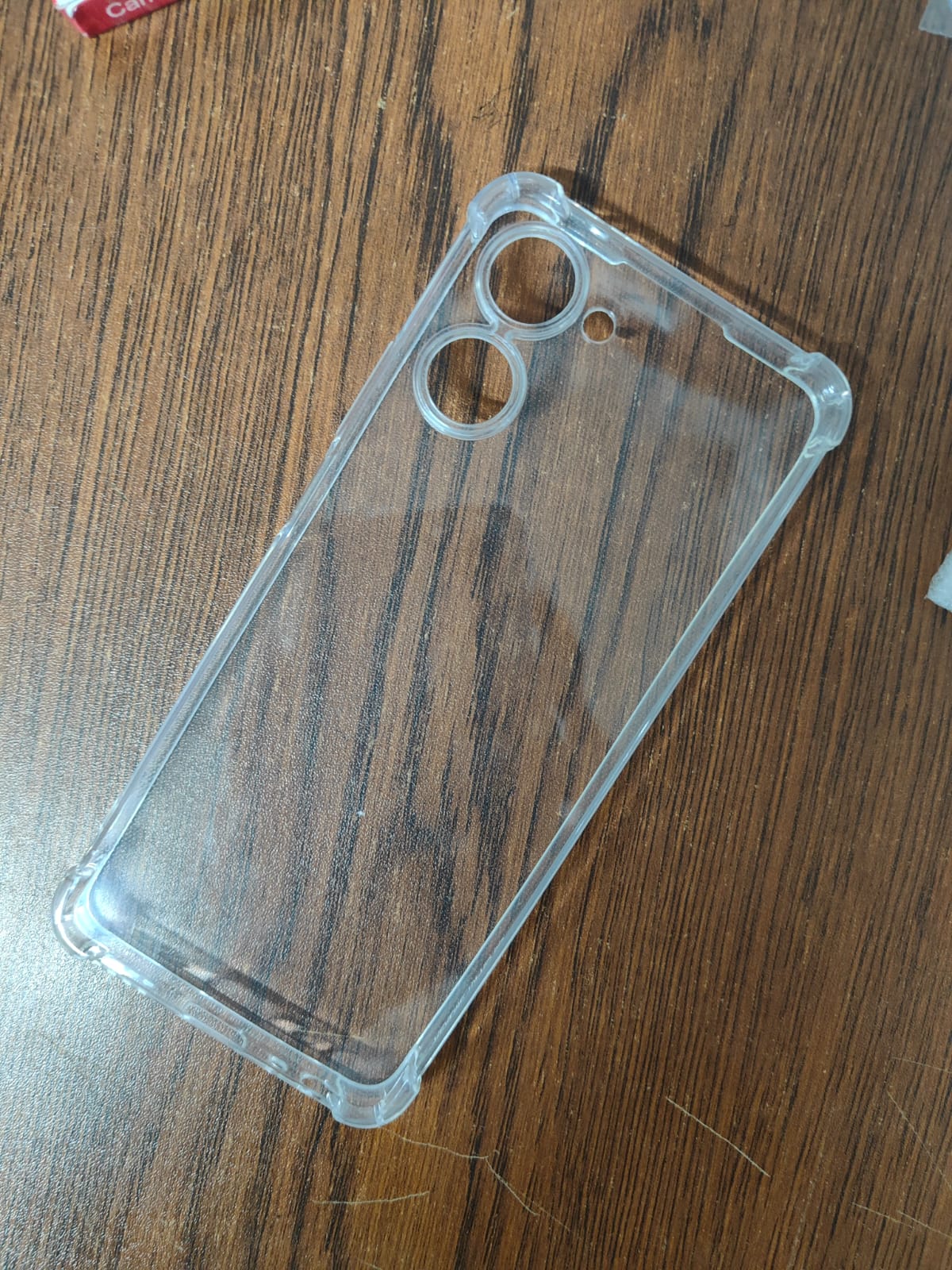 Picture of transparent back cover for Realme 10 Pro