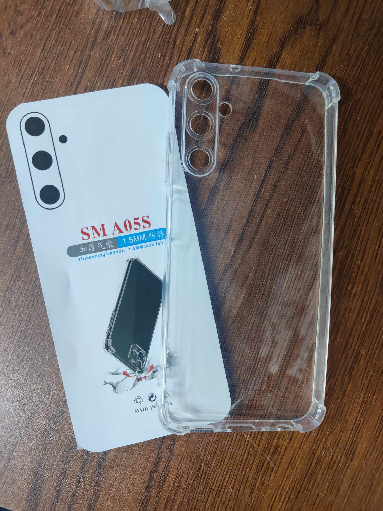 Picture of FOR SAMSUNG GALAXY A05S SOFT CLEAR TRANSPARENT BACK COVER