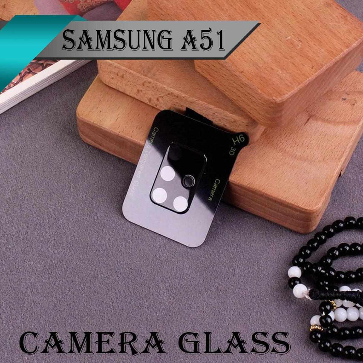 Picture of 3d camera lens protector for samsung galaxy a51 4g