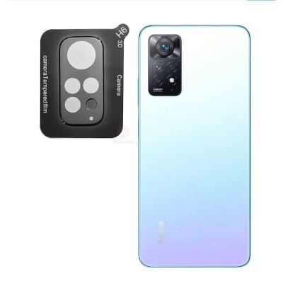 Picture of redmi note 11 4g / note 11s  3D Full Camera Lens Protector Flexible Tempered Camera Lens Protector Film