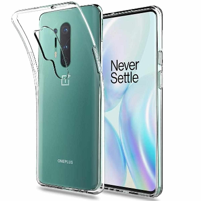 Picture of for one plus 8 pro  soft clear transparent  back cover