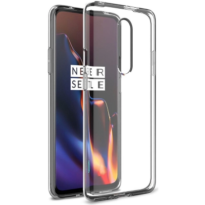 Picture of for one plus 7 pro  soft clear transparent  back cover