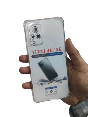 Picture of transparent back cover for vivo V21 4G/5G