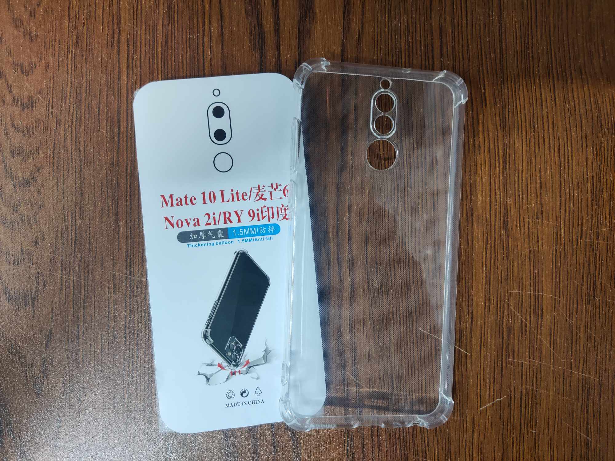 Picture of Huawei Nova 2i / Mate 10 Lite Premium Silicone Case Crystal Clear Soft TPU Ultra-Thin Transparent Flexible Protective Mobile Phone Back Cover