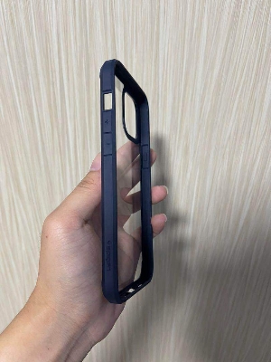 Picture of for iphone 12 pro max soft clear stylish back cover -Back Cover