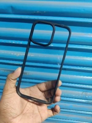 Picture of for iphone 12 pro max soft clear stylish back cover -Back Cover