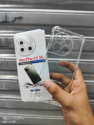 Picture of for one plus 11 5g  /one plus 11r soft clear transparent back cover