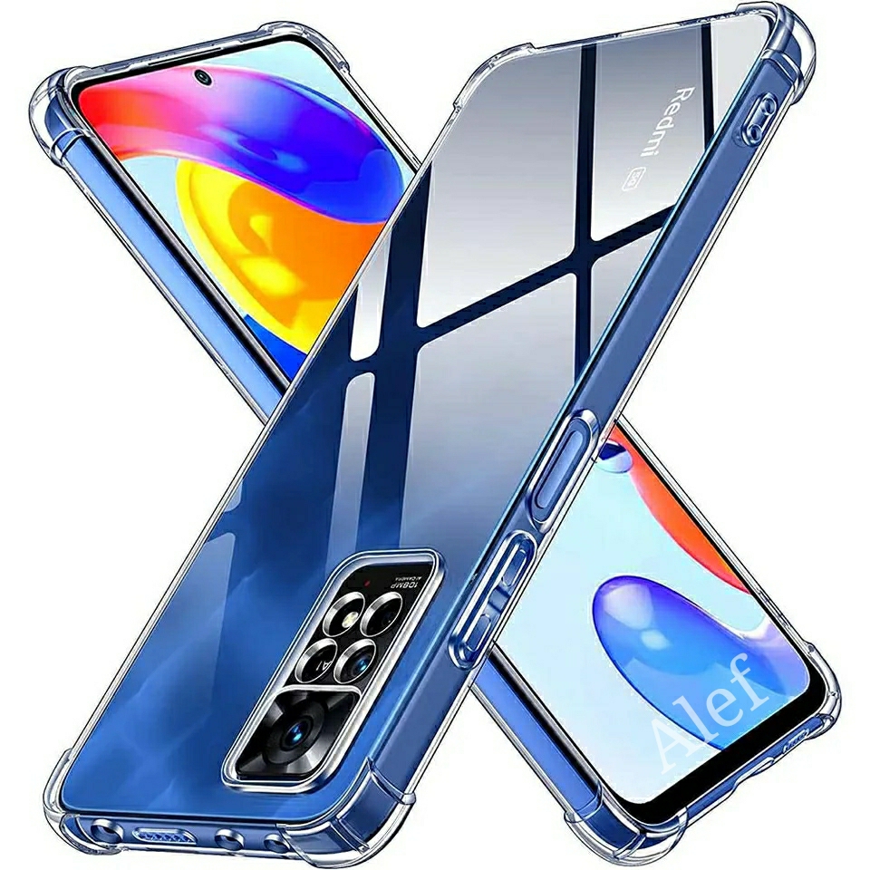 Picture of transparent back cover for redmi note 11 pro 4g / note 11 po plus 5g