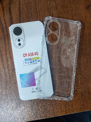 Picture of for oppo a78 4g soft clear transparent back cover