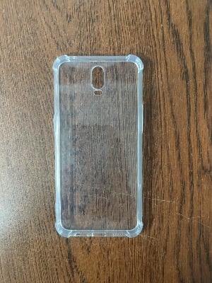 Picture of for oopo r17 transparent back cover