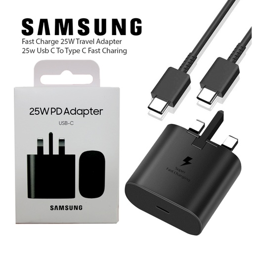 Picture of SAMSUNG 25W USB-C 3pin Super Fast Charging Wall Charger