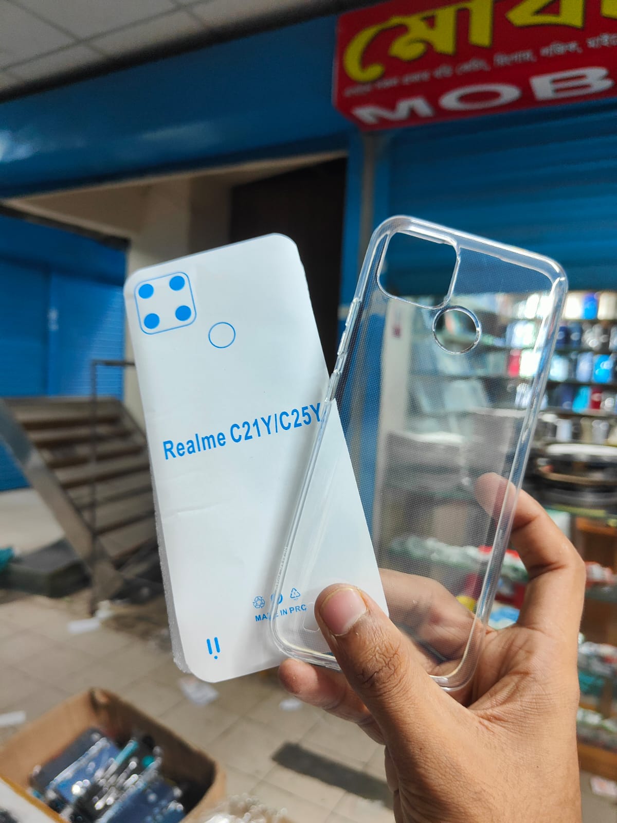 Picture of for realme c21y / c25y  soft clear transparent  back cover