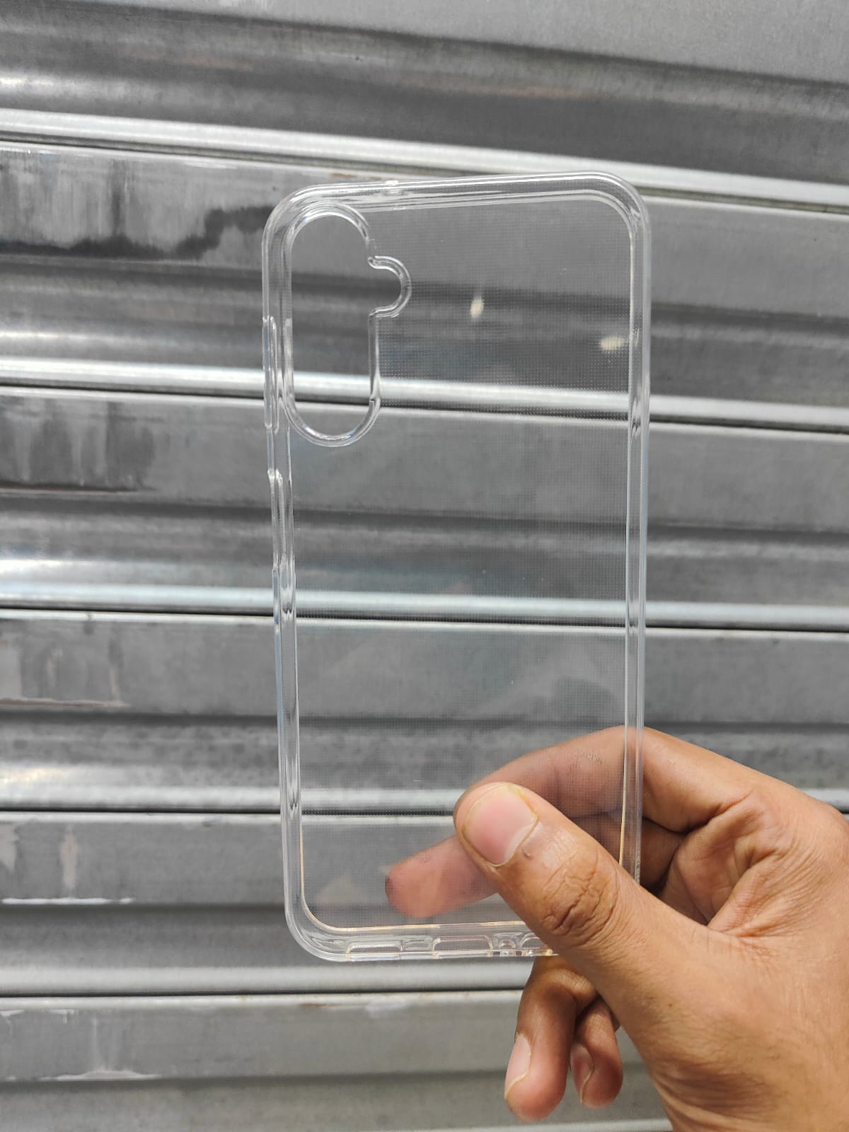 Picture of transparent back cover for samsung galaxy a14 5g