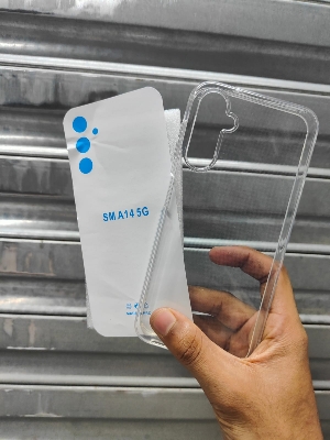 Picture of transparent back cover for samsung galaxy a14 5g
