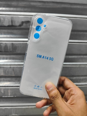 Picture of transparent back cover for samsung galaxy a14 5g