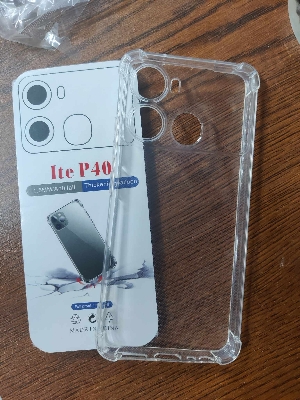 Picture of FOR ITEL P40   Break proof/ Shock proof Transparent clear TPU back case