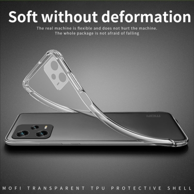 Picture of transparent back cover for redmi note 12  5g / poco x5