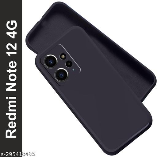 Picture of FOR REDMI NOTE 12 4G SOFT CLEAR TRANSPARENT BACK COVER
