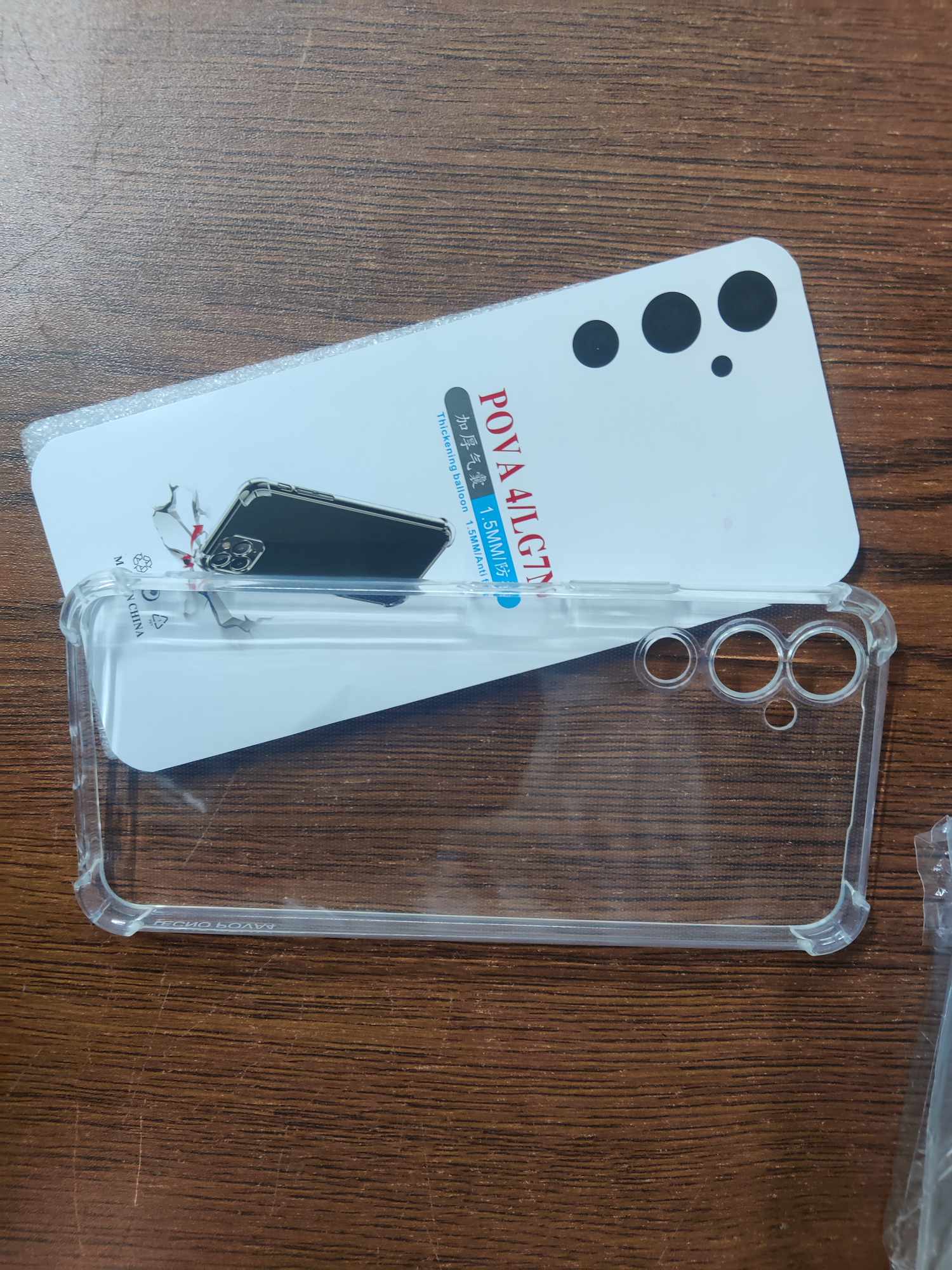 Picture of for tecno pova 4 pro soft clear transparent back cover