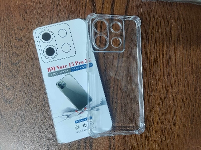 Picture of FOR REDMI NOTE 13 PRO 5G SOFT CLEAR TRANSPARENT BACK COVER