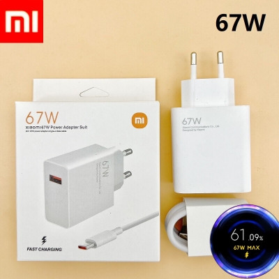 Picture of 67W Fast Charger Power Adapter Suit For Redmi Xiaomi Mi (Type C)