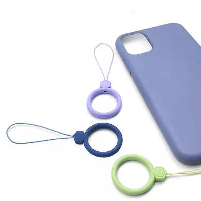 Picture of New Design Silicone Phone Strap Ring Cell Phone Lanyard Detachable Ring Holder for Cell Phone