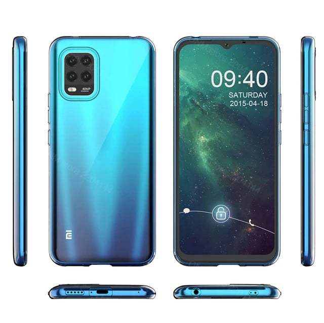 Picture of Transparent Back Cover For Xiaomi Mi 10 Lite 5G