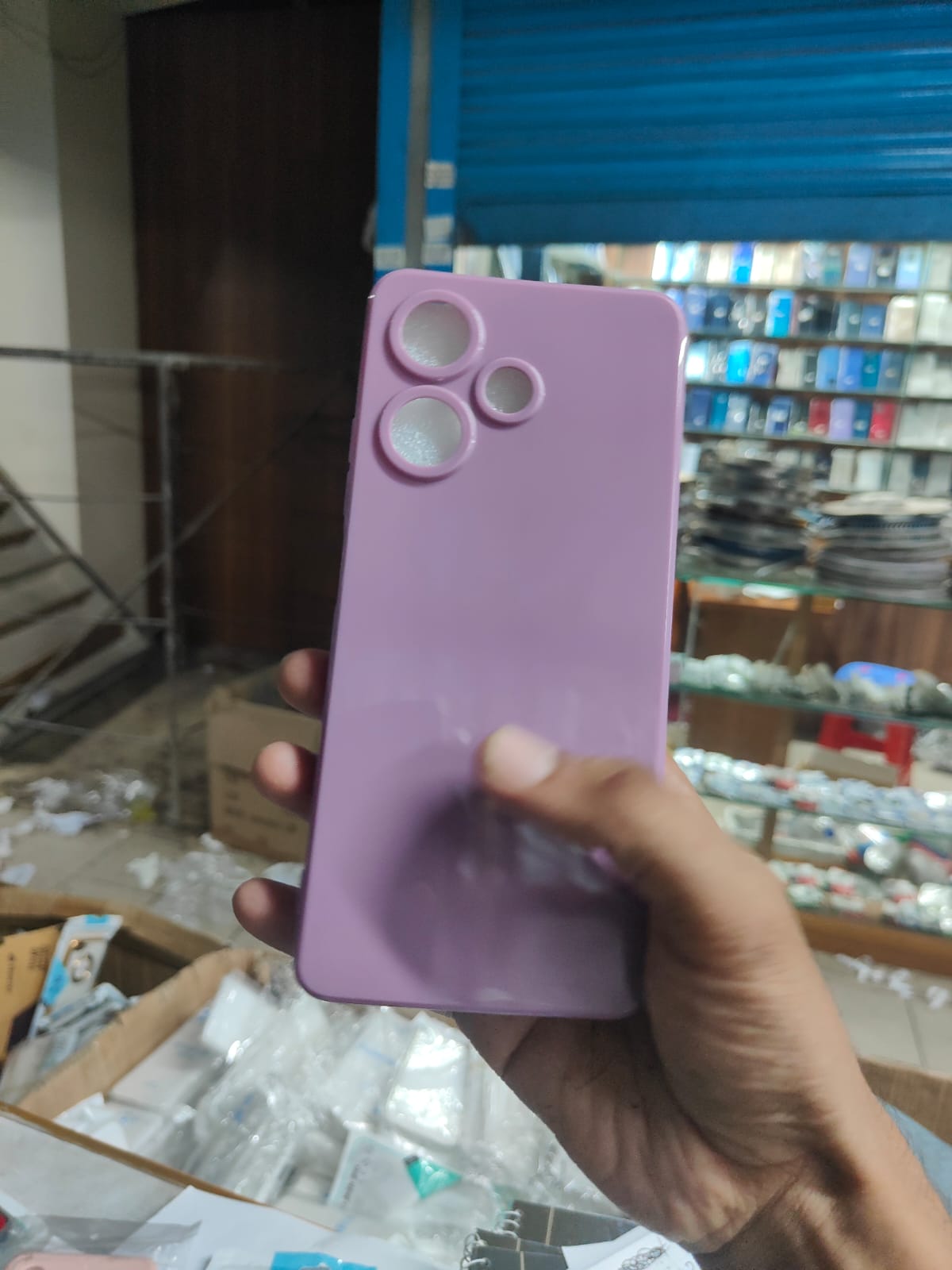 Picture of New Glossy Cover for Infinix Hot 30 Silicone Back Cover With Camera Protection - Phone - Camera - Phone Back Cover