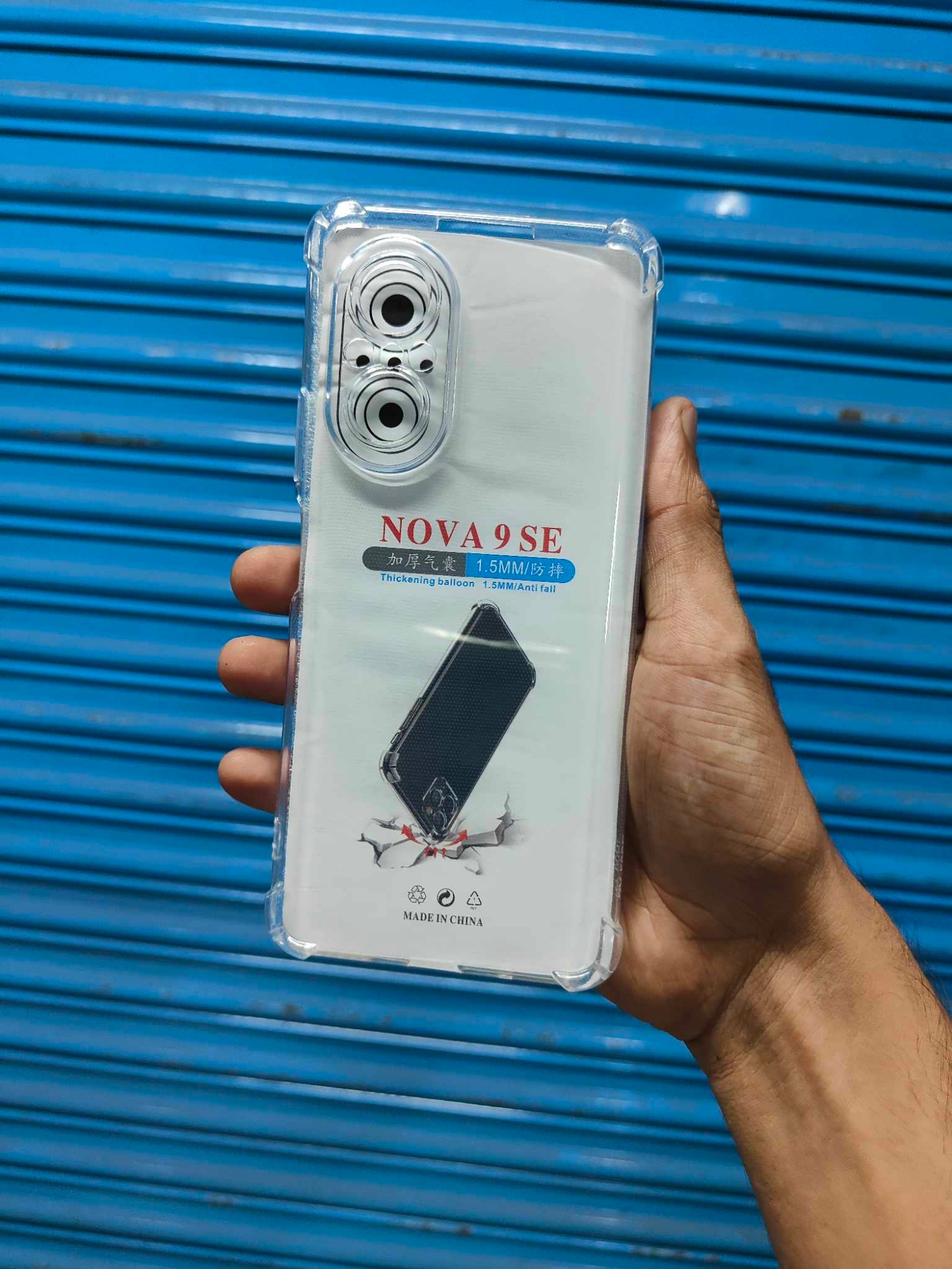Picture of For  Huawei Nova 9 SE Silicone Airbag cover Shockproof Transparent Protective Clear Back Cover TPU Case