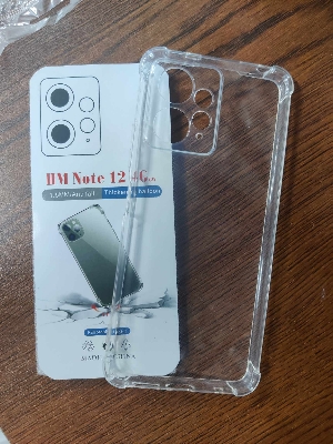 Picture of FOR REDMI NOTE 12 4G  Break proof/ Shock proof Transparent clear TPU back case