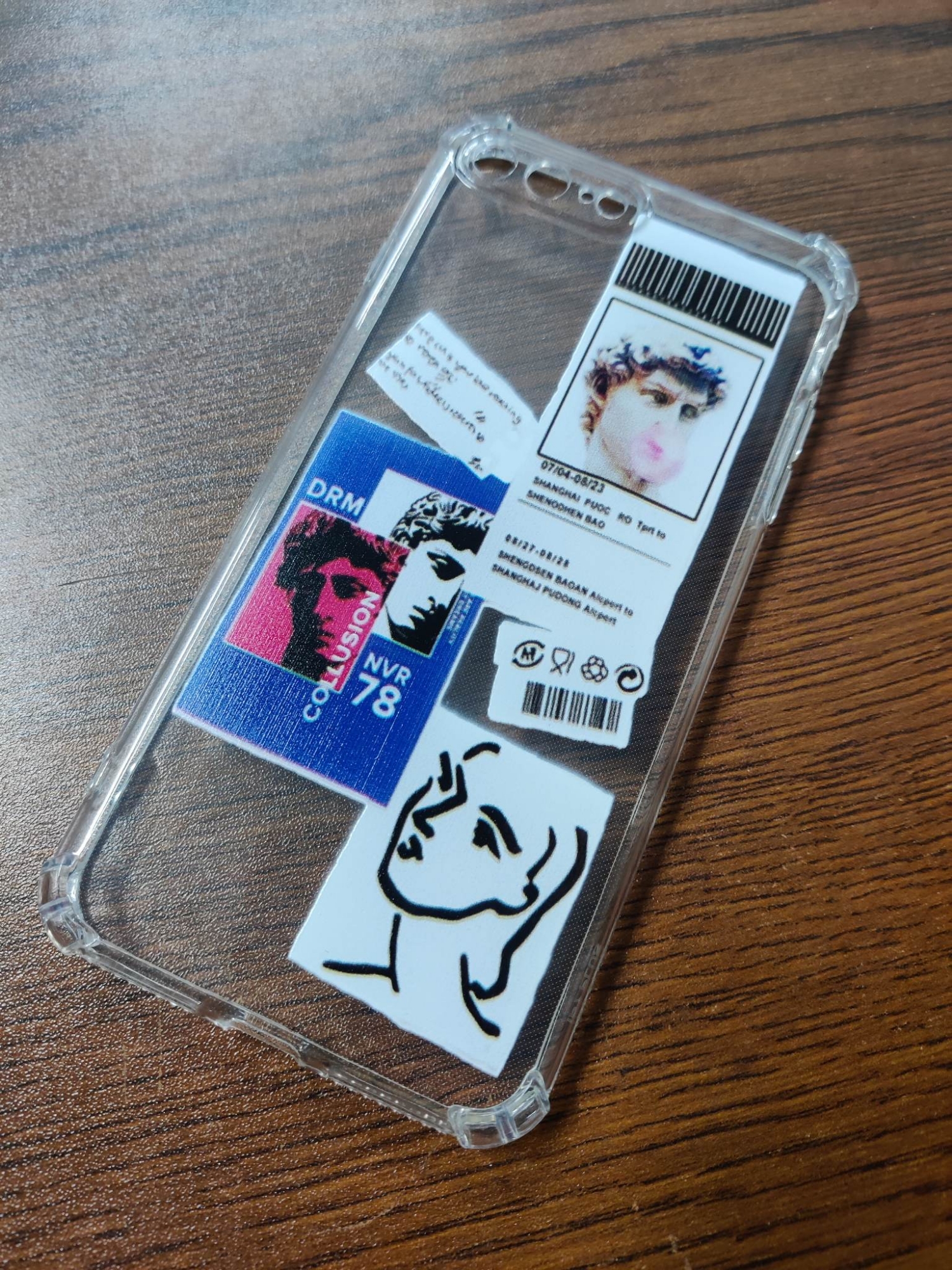 Picture of for iphone 7 plus / 8 plus soft clear transparent back cover -Back Cover