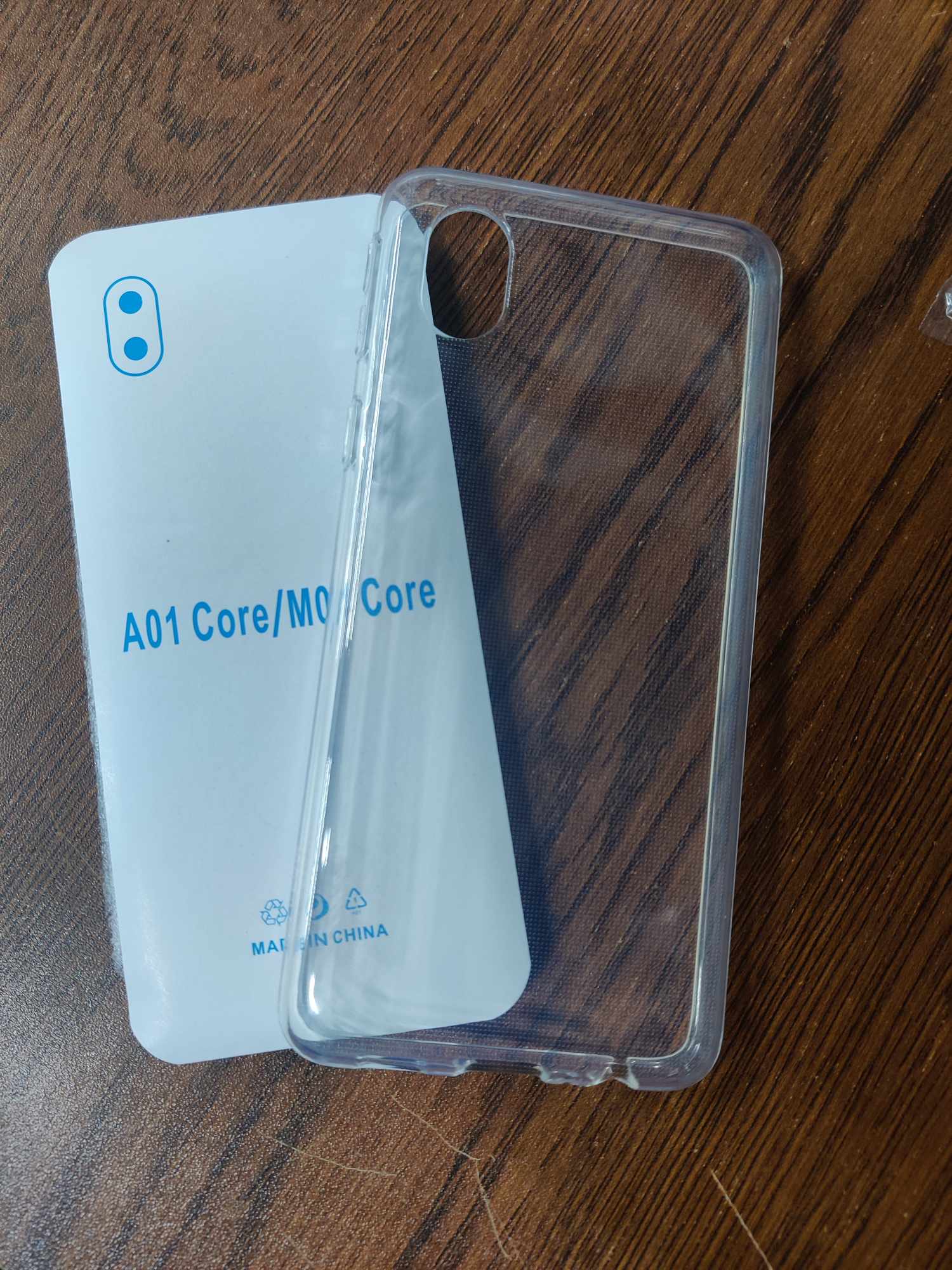 Picture of for samsung galaxy mo1 core / a01 core soft clear transparent back cover