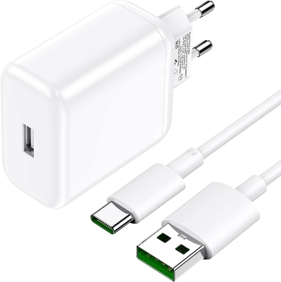 Picture of 33W Supervooc Charger Fast Charging Adapter Type C Cable For OPPO