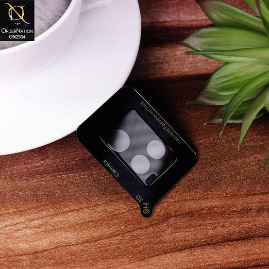 Picture of for vivo y21 / y33s /y21t 3D Full Camera Lens Protector Flexible Tempered Camera Lens Protector Film