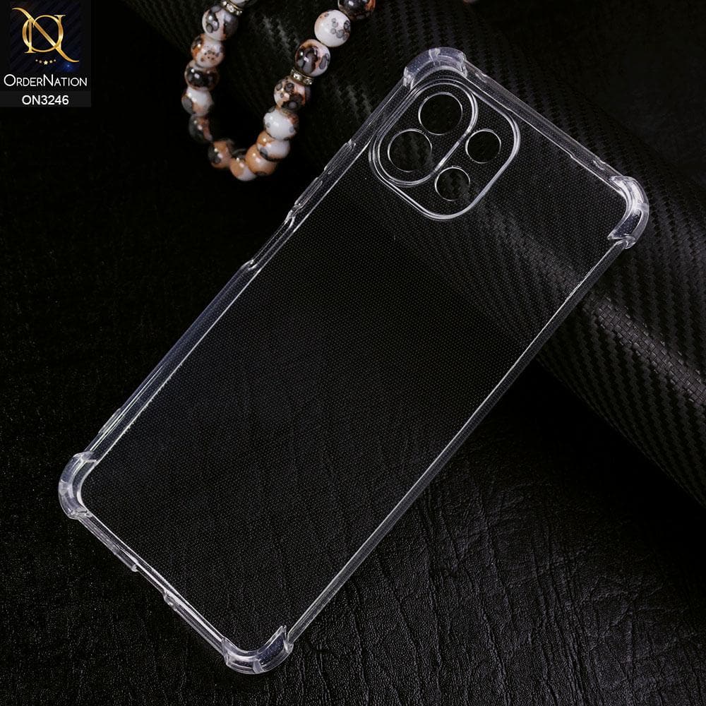 Picture of For Xiaomi Mi 11 Lite/ Mi 11 Lite 5G NE Camera Protection Premium Silicone Case Crystal Clear Soft TPU Ultra-Thin Transparent Flexible Protective Mobile Phone Back Cover
