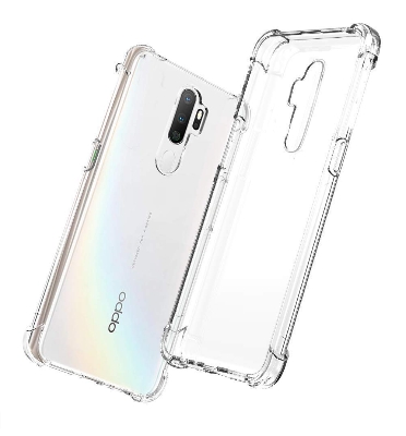 Picture of For oppo A5 2020 / A9 2020 Camera Protection Premium Silicone Case Crystal Clear Soft TPU Ultra-Thin Transparent Flexible Protective Mobile Phone Back Cover