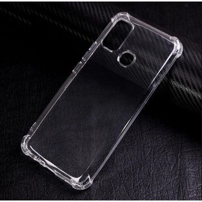 Picture of For Infinix Hot 10 Premium Silicone Case Crystal Clear Soft TPU Ultra-Thin Transparent Flexible Protective Mobile Phone Back Cover