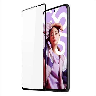 Picture of Realme C55 Full Glue Tempered Glass Screen Protector - Transparent