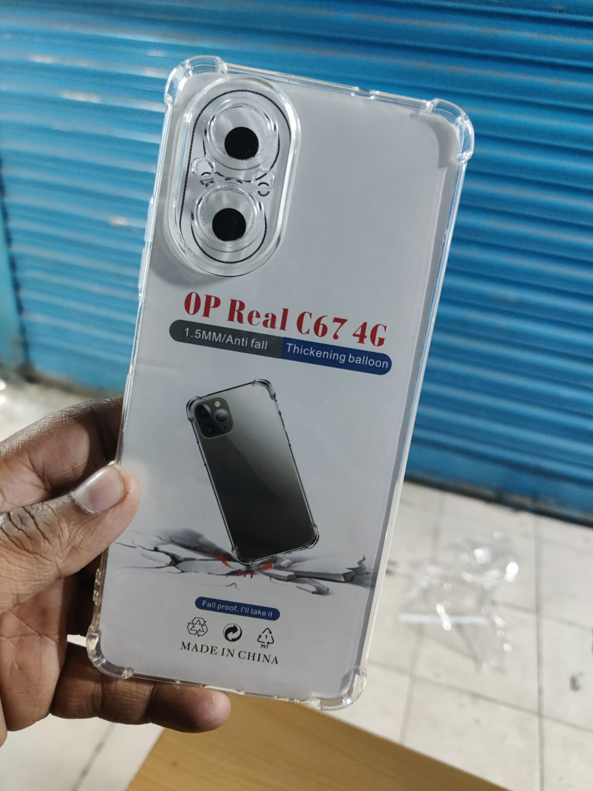 Picture of for realme c67 4g Premium Silicone Case Crystal Clear Soft TPU Ultra-Thin Transparent Flexible Protective Mobile Phone Back Cover