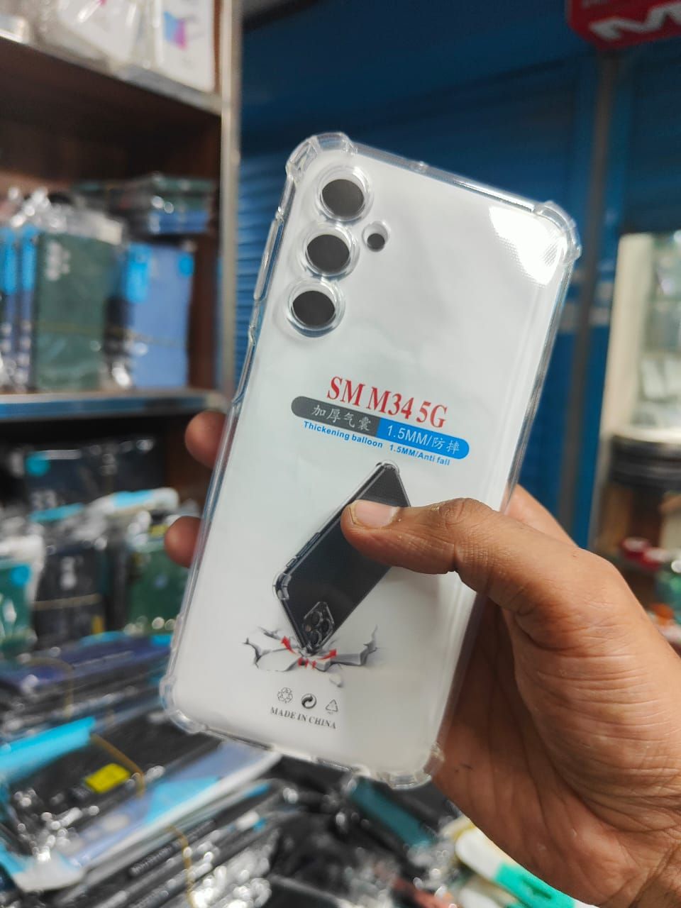 Picture of For Samumg Galaxy M34 5G Clear transparent back cover