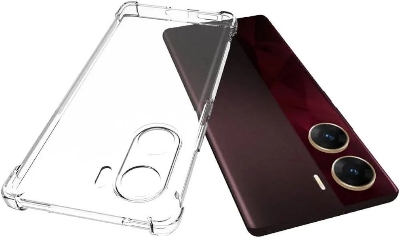 Picture of For Vivo V29e 5G (India) Back Cover Crystal Clear Bumper Transparent Case Back Cover