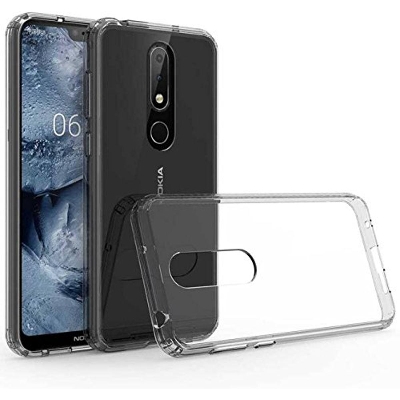 Picture of FOR NOKIA 5.1 SOFT CLEAR TRANSPARENT BACK COVER