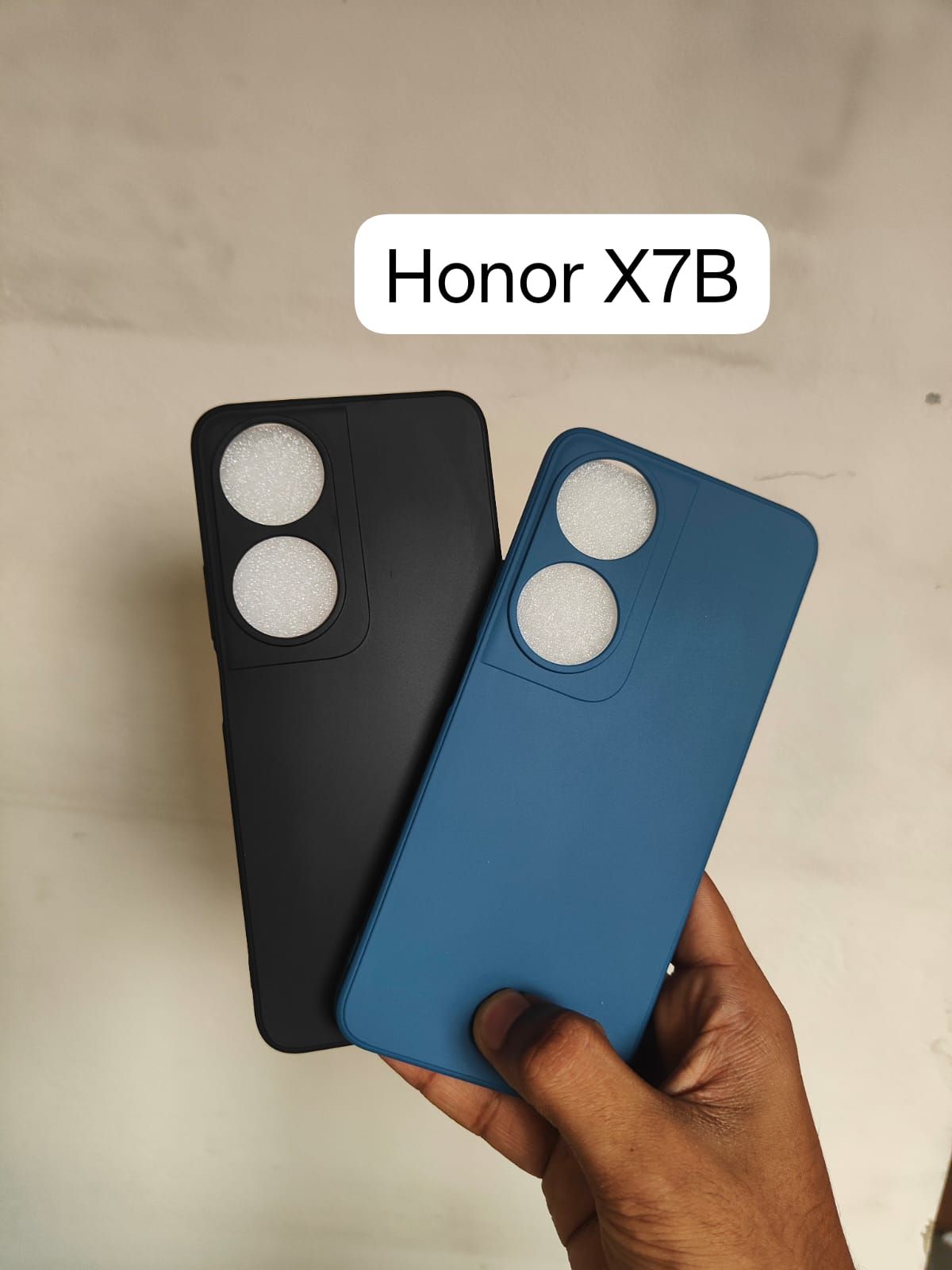 Picture of For Honor X7B Back Cover Matte Simple Solid Color Soft Silicone TPU Case