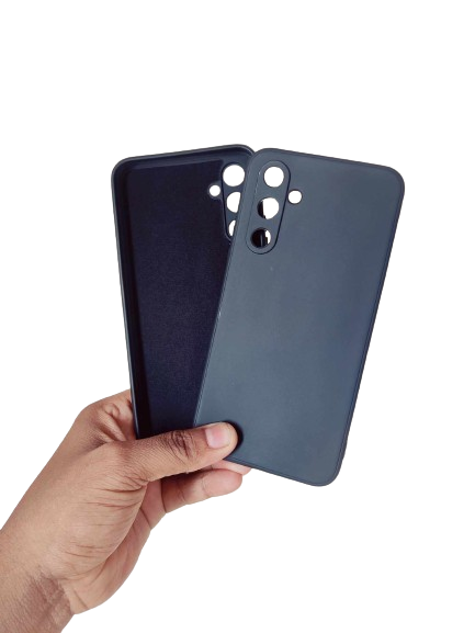 Picture of For Samsung Galaxy A54 5G Phone Case Camera protection Liquid Silicone Soft Gel Rubber Shockproof Cover For Samsung A54 Back Cover